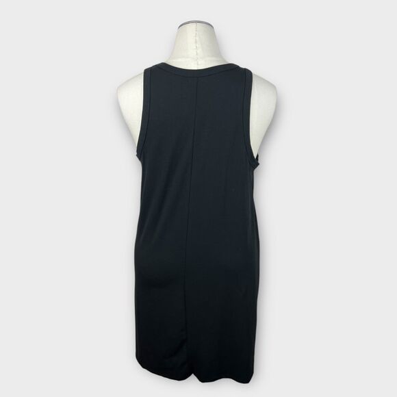 NWT Target A New Day Woman's XXL Sleeveless Tank Dress Black Knit Stetch - Picture 3 of 7